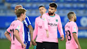 Barcelona were held to a 1-1 draw