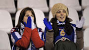 Fans von Super-Depor im Estadio Riazor