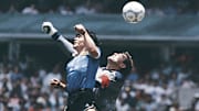 "La main de Dieu" de Diego Maradona en 1986
