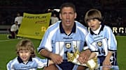 Desde pequeño Giovanni mama la pasión por los colores de su país, obvio que está en la lista.