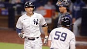 Giancarlo Stanton está encendido con los Yankees