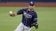 Kiermaier es el jardinero central titular de los Rays en la postemporada de 2020