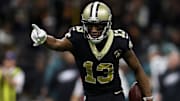 New Orleans Saints WR Michael Thomas is dealing with a hand injury ahead of Week 17 against Carolina