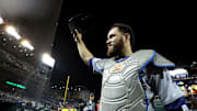 Russell Martin after game three of the ALDS against the Washington Nationals