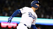 Dodgers slugger Joc Pederson against the Nationals in the NLDS