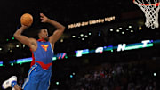 Dwight Howard Superman dunk in the 2008 Slam Dunk Contest