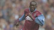 Dwight Yorke of Aston Villa in action