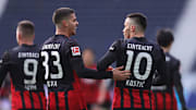 Das Duo Silva und Kostic dürfte nächste Saison nicht mehr das Eintracht-Trikot tragen