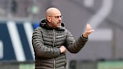 Erreichte im letzten Jahr mit Bayer Leverkusen das Pokalfinale: Peter Bosz
