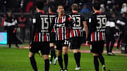 Das Hinspiel der SGE gegen Hertha endete 2:2