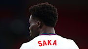 Bukayo Saka featured heavily for England in the international break