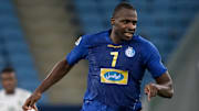 Cheikh Diabaté lors d'un match de Ligue des Champions asiatique. Ici face aux Saoudiens d'Al Ahli. 