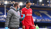 Van Dijk is currently on his way back from injury