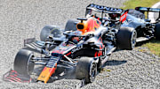 Max Verstappen tuvo una peligrosa colisión con Lewis Hamilton en el Gran Premio de Italia
