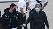 Messi y su padre