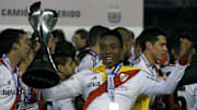 Carbonero en la cima de su carrera al ser campeón con River en 2014