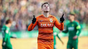 Atacante caminha para uma rescisão amigável com o Shandong Luneng, da China. 