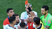 Lionel Messi fue expulsado en el partido ante Chile por la Copa América.