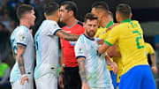 Les matchs entre l'Argentine et le Brésil sont toujours très tendus. 
