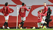 Scott McTominay celebrates scoring the winner in the FA Cup in midweek