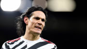 Edinson Cavani en Manchester United