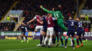 Burnley beat West Ham 3-0 earlier in the season.