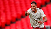 Arsenal's Pierre-Emerick Aubameyang started the 2020/21 campaign with a goal in the Community Shield win against Liverpool