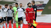 Mohamed Salah est dépité après une nouvelle défaite à domicile.