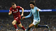 James Milner (kiri) vs Manchester City