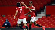 Marcus Rashford a marqué son dixième but de la saison en Premier League. 