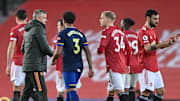 Ole Gunnar Solskjaer was delighted by Man Utd's performance