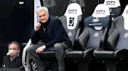 Mourinho was less than pleased with his side's draw with Newcastle 