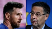 Messi y Bartomeu