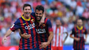 Cesc Fabregas & Lionel Messi