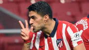 Luis Suárez, máximo goleador del Atlético de Madrid