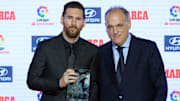 Messi y Tebas