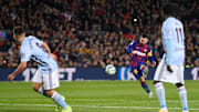 Leo Messi face au Celta Vigo 