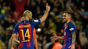 Mascherano pudo sacarse las ganas de meter un gol con el Barcelona