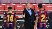 Los jugadores del FC Barcelona terminaron agotados