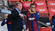 Koeman y Griezmann, una relación tensa.