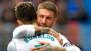 Sergio Ramos y Cristiano Ronaldo
