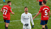 Osasuna supo competir ante el Real Madrid