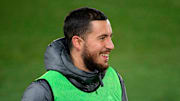 Eden Hazard n'a pas semblé très affecté par la défaite de son équipe