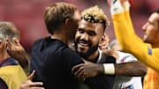 Eric Maxim Choupo-Moting félicité par Thomas Tuchel