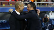 Guardiola y Luis Enrique, los entrenadores de los tripletes