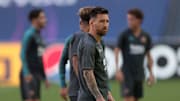 Leo Messi acudió a entrenar hoy pese al día libre que dio Koeman