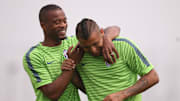 Patrice Evra e Arturo Vidal, Juve