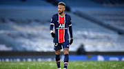 Neymar não fez um bom jogo no Etihad Stadium