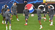 PSG berlatih di markas Brugge untuk laga perdana Grup A Liga Champions 2021/22