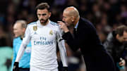 Gehen vorerst getrennte Wege: Borja Mayoral und Zinédine Zidane